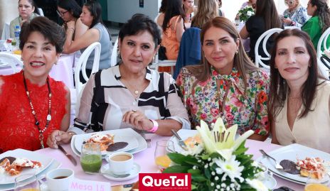  Gaby Carvajal, Ruth de la Torre, Gris Acosta y Patricia Barrón.
