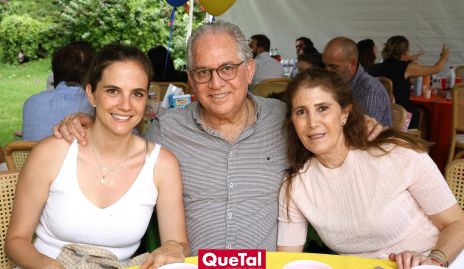  Daniela Hernández, Miguel Torres Corzo y Mónica Hernández.