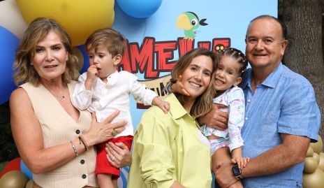  Maria Amelia Vargas, Pablo Torres, Lucía Martín, Amelia Torres y Felipe Martin Alba.