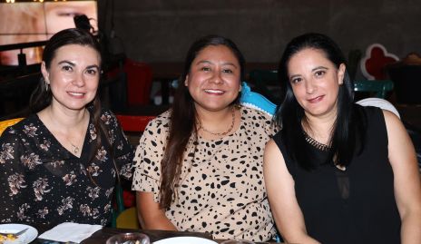  Monica Jhopre, Ana Hernández y Claudia Humara.