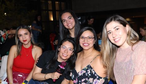  Liz Velázquez, Alicia Escalanta Dalinda Aspatzi, Elizabeth del Toro y Lizeth Enriques.