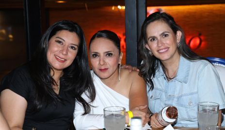  Ana Delgadillo, Gisel Avala y Barbara Villapaldo .