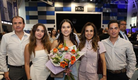  Ricardo Garza, Sofía Garza, Camila Garza, Daniela Díaz de León y Juan Azcona.