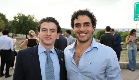  Mauricio Ochoa y Joseph Chalita.