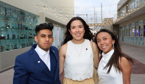  José Manuel Morales, Michelle Miranda y Ale Muñoz.