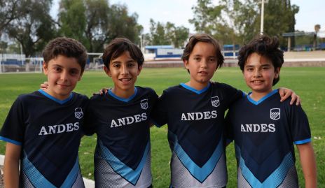  Arnulfo Rodríguez, Juanqui Conde, Andrés Medina y Pato Torres.