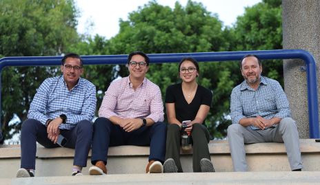  Eduardo Guevara, Félix Córdova, Maite Córdova y Juan Carlos Conde.