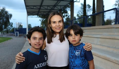  Juanqui Conde, Ale Díaz de León y Franco Conde.