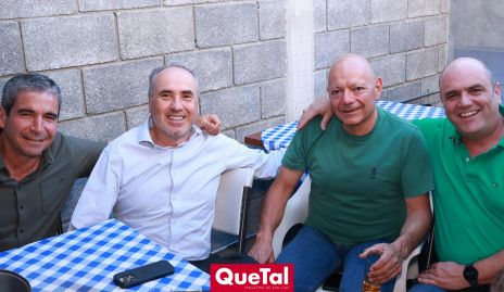  Martín de la Rosa, Alejandro Navarro, Bernardo Meade y Edgar Elchelman.
