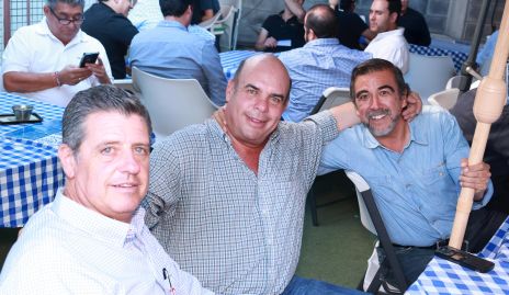  Carlos Malo, Jaime Ascanio y Gerardo Galván.