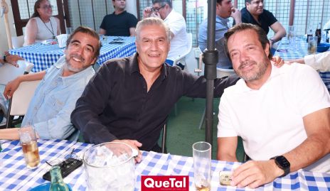  Gerardo Galván, Juan Manuel Piñero y Juan Carlos de la Rosa.