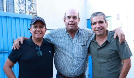  Marco Guerrero, Jaime Ascanio y  Martín de la Rosa.