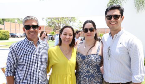  Felipe Cárdenas, Fantina Avila, Ximena Sthak y Alfonso Covarrubias.