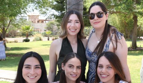  Jimena, Ximena, Claudia, Ana Sofía y Damaris.