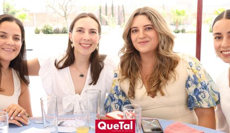  Paulina Villalobos, Cristina Ledezma, Paulina Medellín y Montse Ramos