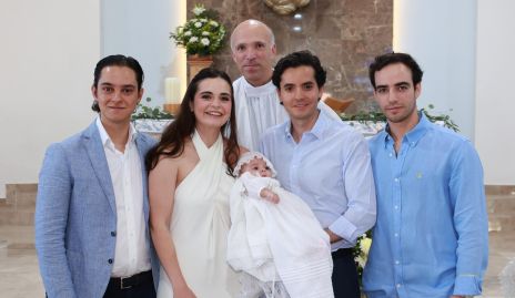  Mauricio Lasso de la Vega Ruiz, Gabriela Martins Anaya, Mauricio Lasso de la Vega Martins, Armando Lasso de la Vega y Manolo Martins.