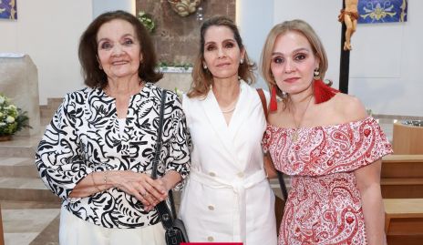  Cristina Leiva de Ruiz, Cristina Ruiz y Edith Ruiz.