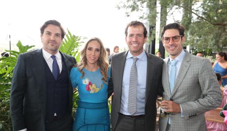  Juan Pablo Torre,  Montserrat Martínez, Luis Pérez y Miguel Mijares.