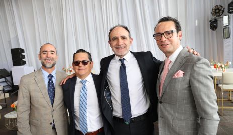 Manuel González, Checo Quibrera, Juan Carlos Abaroa y Xavier Nava.