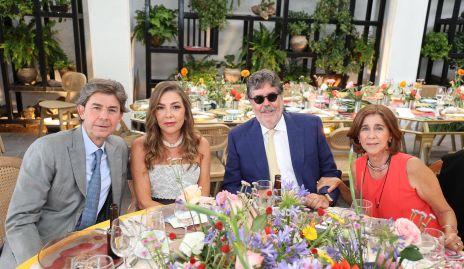  Jaime López, Ricardo Adaman y Gabriela López.