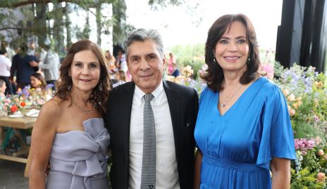  Luchi Castelo, Julio Castelo y Conchita Ramírez.