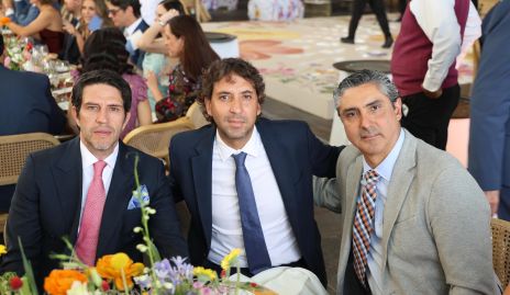  Alejandro Lomelí, Daniel Enríquez y Jorge Cortés.