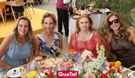  Patricia del Bosque, Caridad Rangel, Pilar Cavada y Guille Hernández.