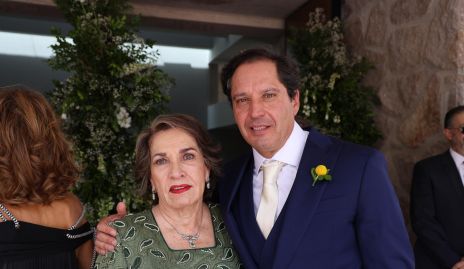 Socko Ortiz con su hijo Jorge Morales.