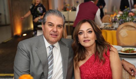  Salomón Dip y Claudia Altamirano.