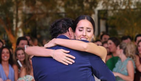  Jorge Morales con su hija Fernanda.