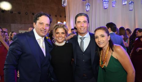  Jorge Morales, Lu López, Rafael Lebrija y María José Abaroa.