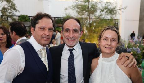  Jorge Morales, Juan Carlos Abaroa y Gaby Artolózaga.
