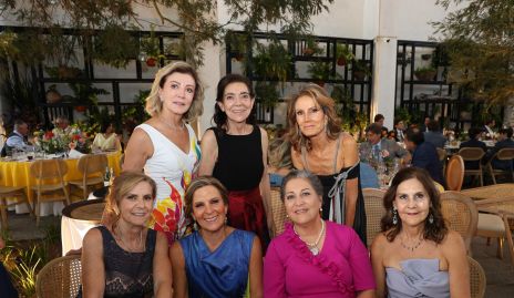  Anna Meade, Marcela Nava, Lourdes Herrera, Maripepa Valladares, Martha Elena Muñiz, Lupita González y Luchi Castelo.