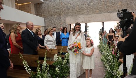 Sofía López con su hija Sofía.