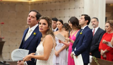  Los novios Jorge Morales y Sofía López.