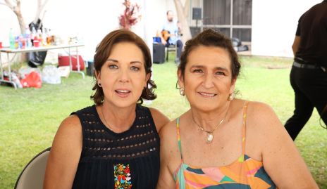  Ana Hunter y Gina Guerrero.