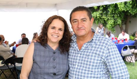  Alma Goldaracena y Mario del Valle.