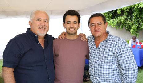  Guillermo Báez, Mario del Valle y Mario del Valle.