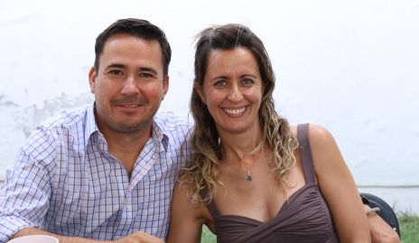  Rafael Aguilar y Maggie Furber.