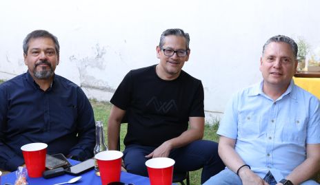  Luis Pacheco, Tomas Sánchez y Gerardo Parra.