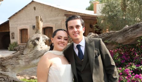  Montse García Gómez y Rodrigo Zertuche Rodríguez, ya son esposos.