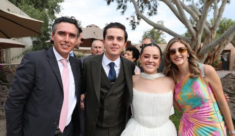  Xavier Azcárate, Rodrigo Zertuche, Montse García y Paty Gómez.