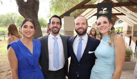  Blanca Marcela Villarreal, David García, Armando Cosío y Paola Torre.