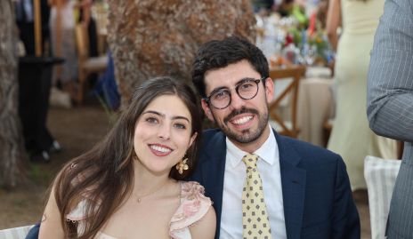  Isabel Pizzuto y Miguel Correa.
