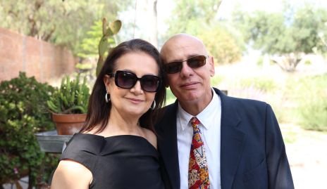 Laura Izaguirre y Javier Cubillas.