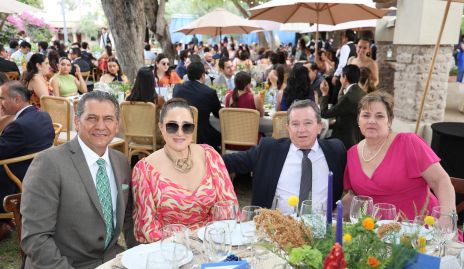  Samuel Villarreal, Blanca Macías, Mauricio Valle y Sofía Hunter.