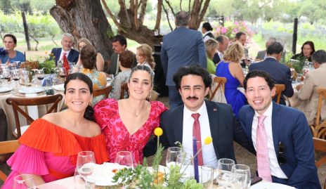  Ana Elena Lomelí, Andrea Cantú, Javier Soto y Miguel Yishima.