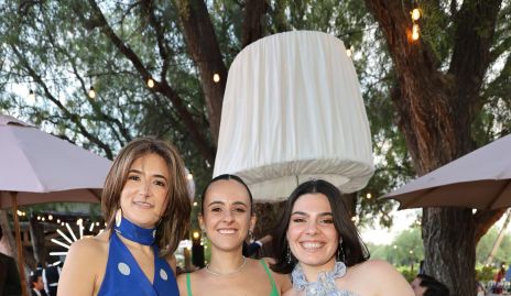  Ana Pula González, Ceci García y Cata Esper.