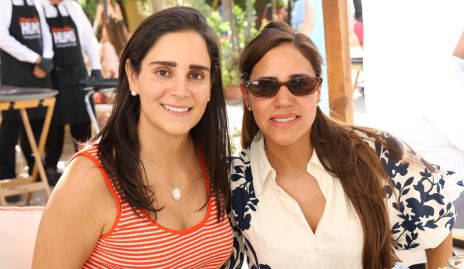  María Rosa Mejía y Saide Chevaile.