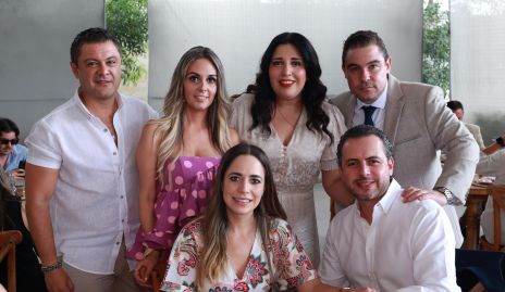  Miguel Chalita, Karina Ríos, Margarita Alvarado, Vicente Azcargota, Fernanda Alvarado y Eduardo Faz.